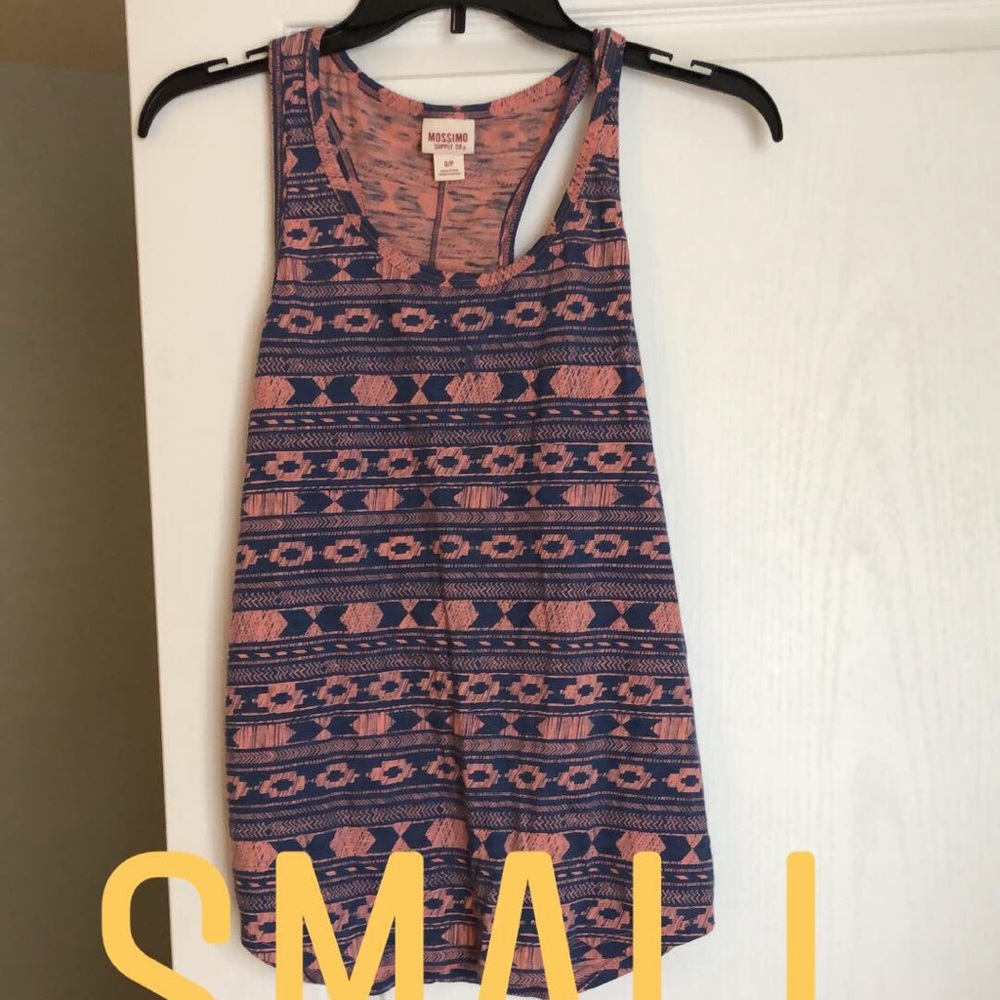 tribal print tank top